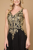 Long Formal Party Dress Plus Size Black Tie