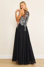 Long Formal Party Dress Plus Size Black Tie