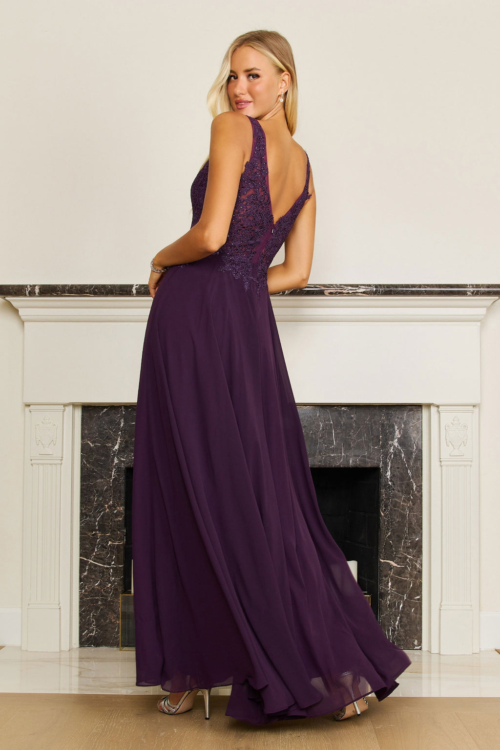 Long Formal Dress Plus Size Evening Gown