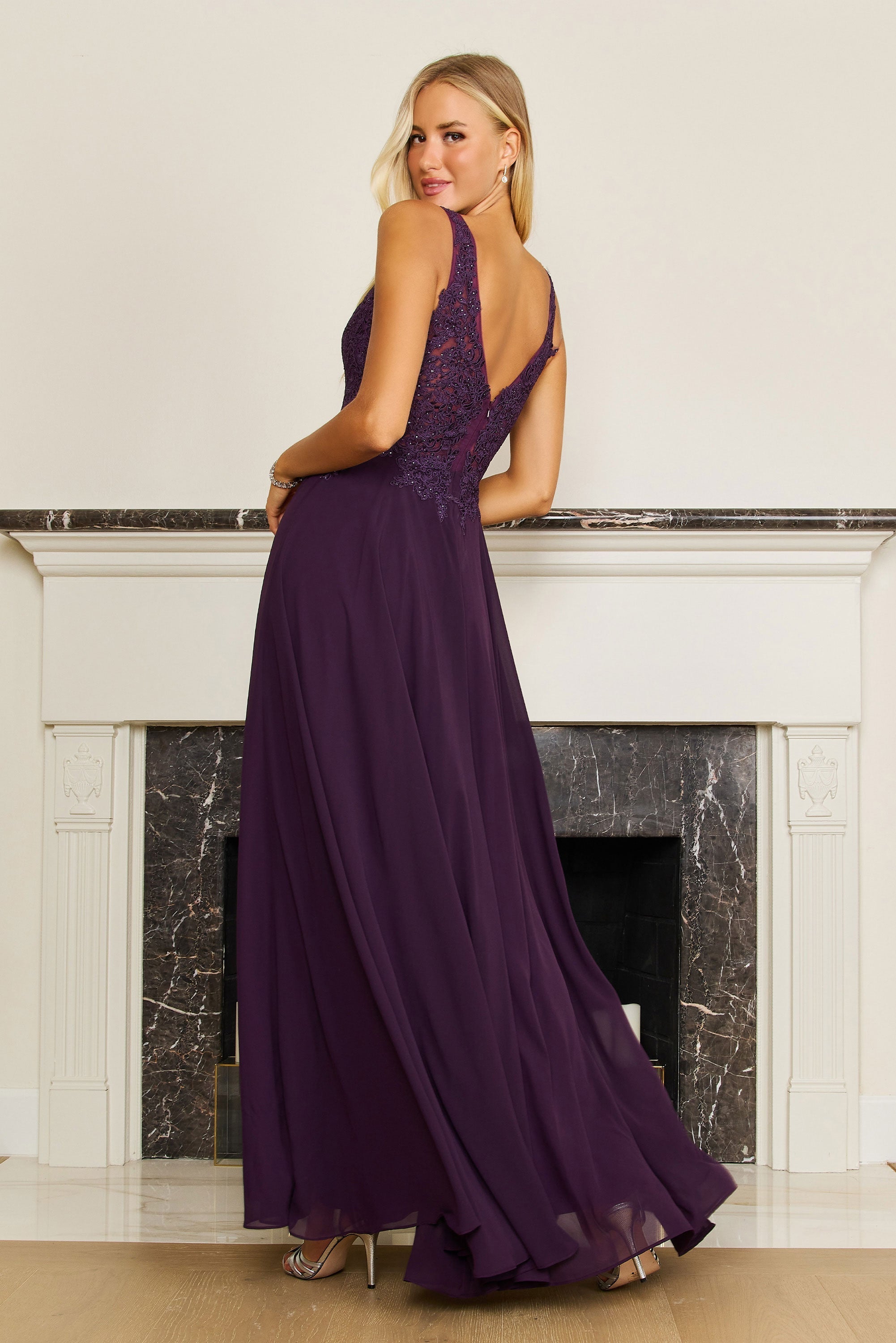 Long Formal Dress Plus Size Evening Gown