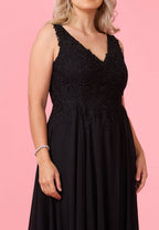 Long Formal Dress Plus Size Evening Gown