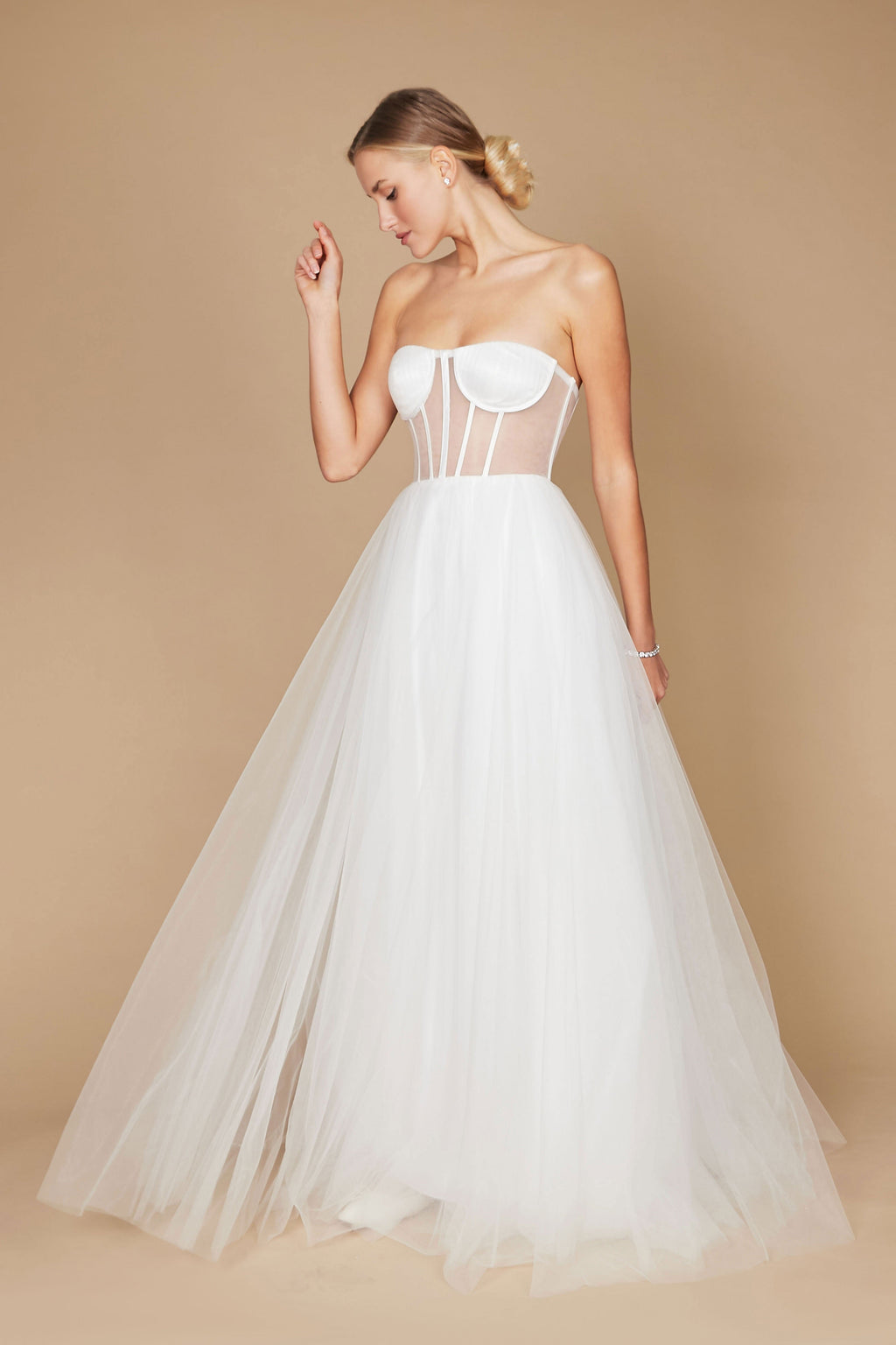 Corset Prom Party Dress Formal Ball Gown