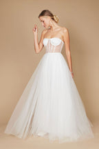 Corset Prom Party Dress Formal Ball Gown